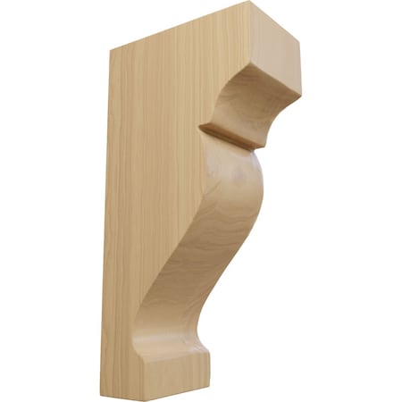 Ekena Millwork 1 3/4"W x 3"D x 6"H Mini Dearborn Wood Corbel, Cherry CORW02X06X03DRCH